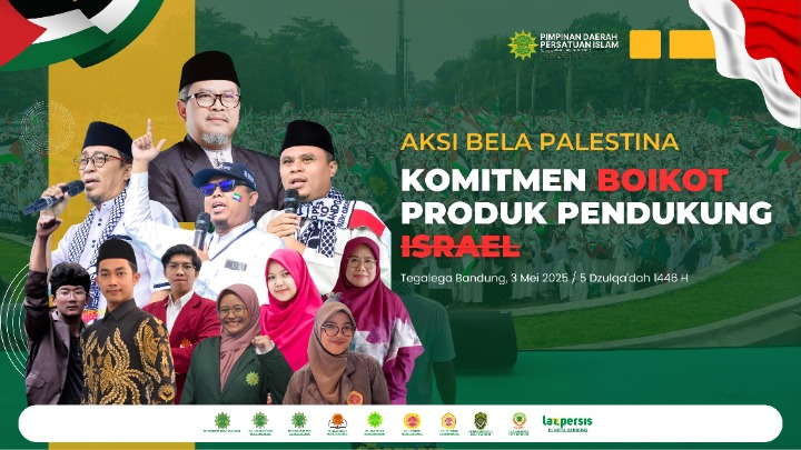 Aksi Bela Palestina, Persatuan Islam Kabupaten Toba Mengajak Turun Aksi