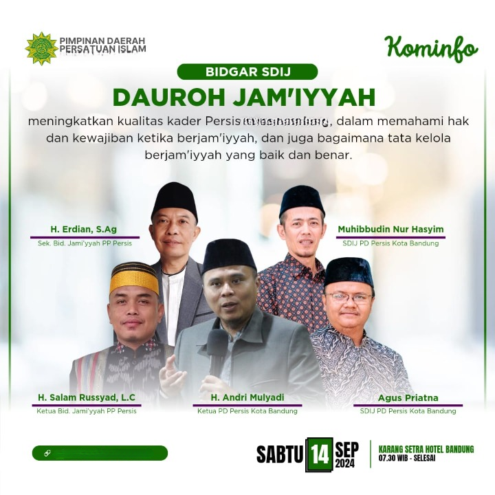 Dauroh Jamiyyah SDIJ PD PERSIS Kabupaten Toba